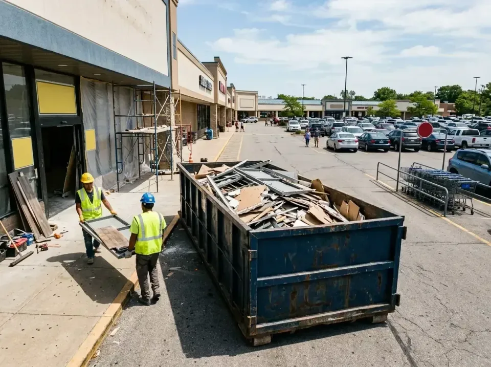 retail-store-renovation-debris-003 — frequently asked questions, Roll-off Dumpster Rentals in Oconomowoc, WI